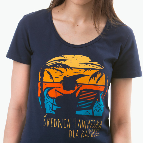 Koszulka damska – średnia hawajska dla każdego - Image 3