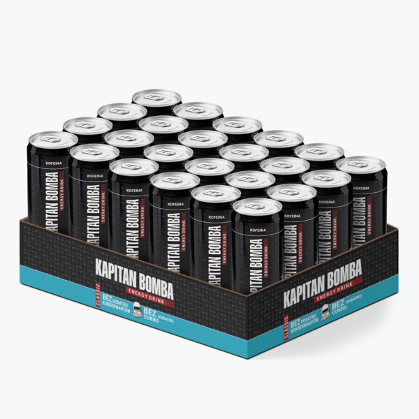Energetyk Classic Zero Cukru | 24-pak | 24 x 330 ml