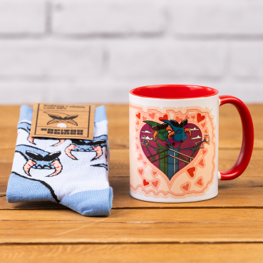 Zestaw kubek i skarpetki – Baby I love you very much