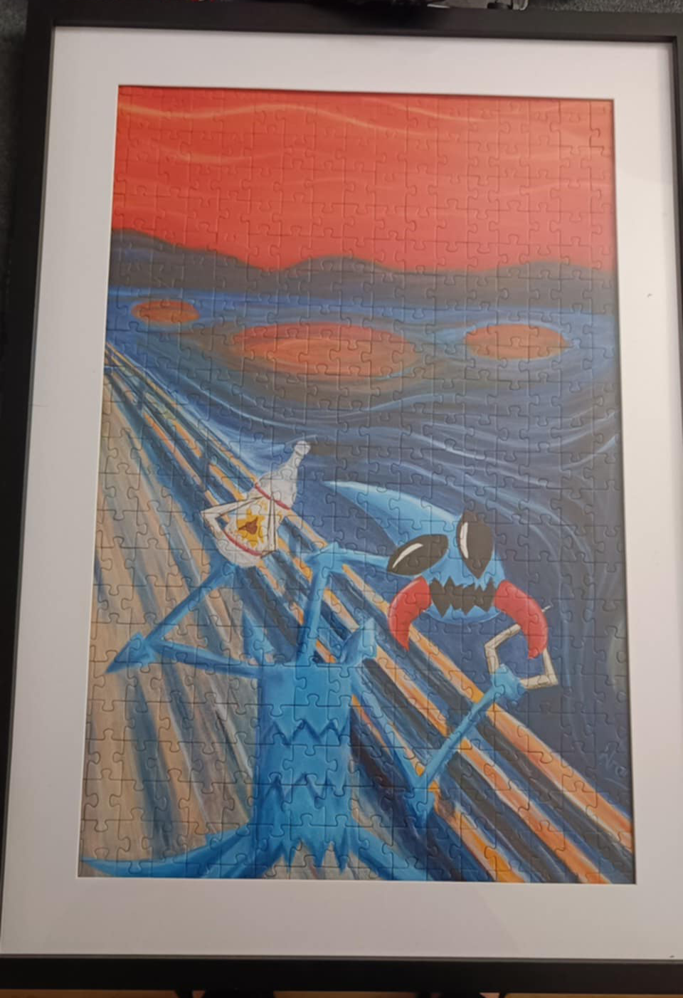 Puzzle 500/1000 elementów - Krzyk wódy