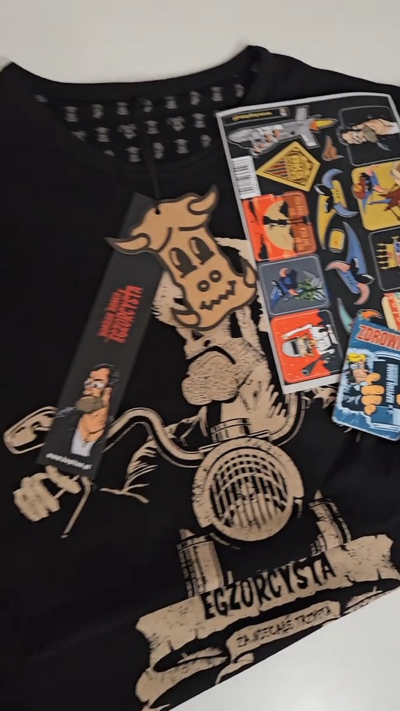 Egzorcysta - koszulka czarna Bogdan Boner: Egzorcysta
