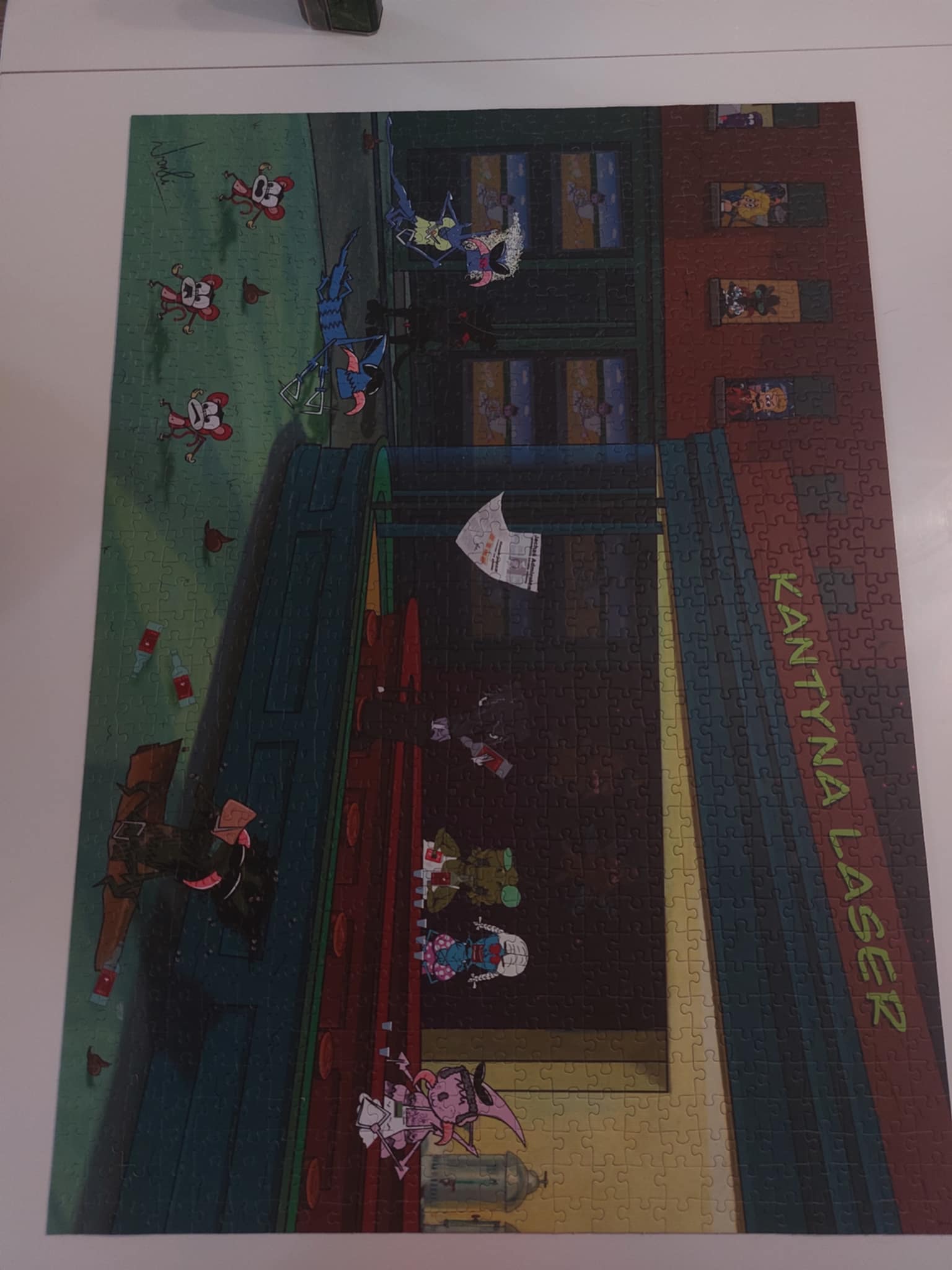 Puzzle 1000 elementów – Środowa Noc | Kantyna Laser
