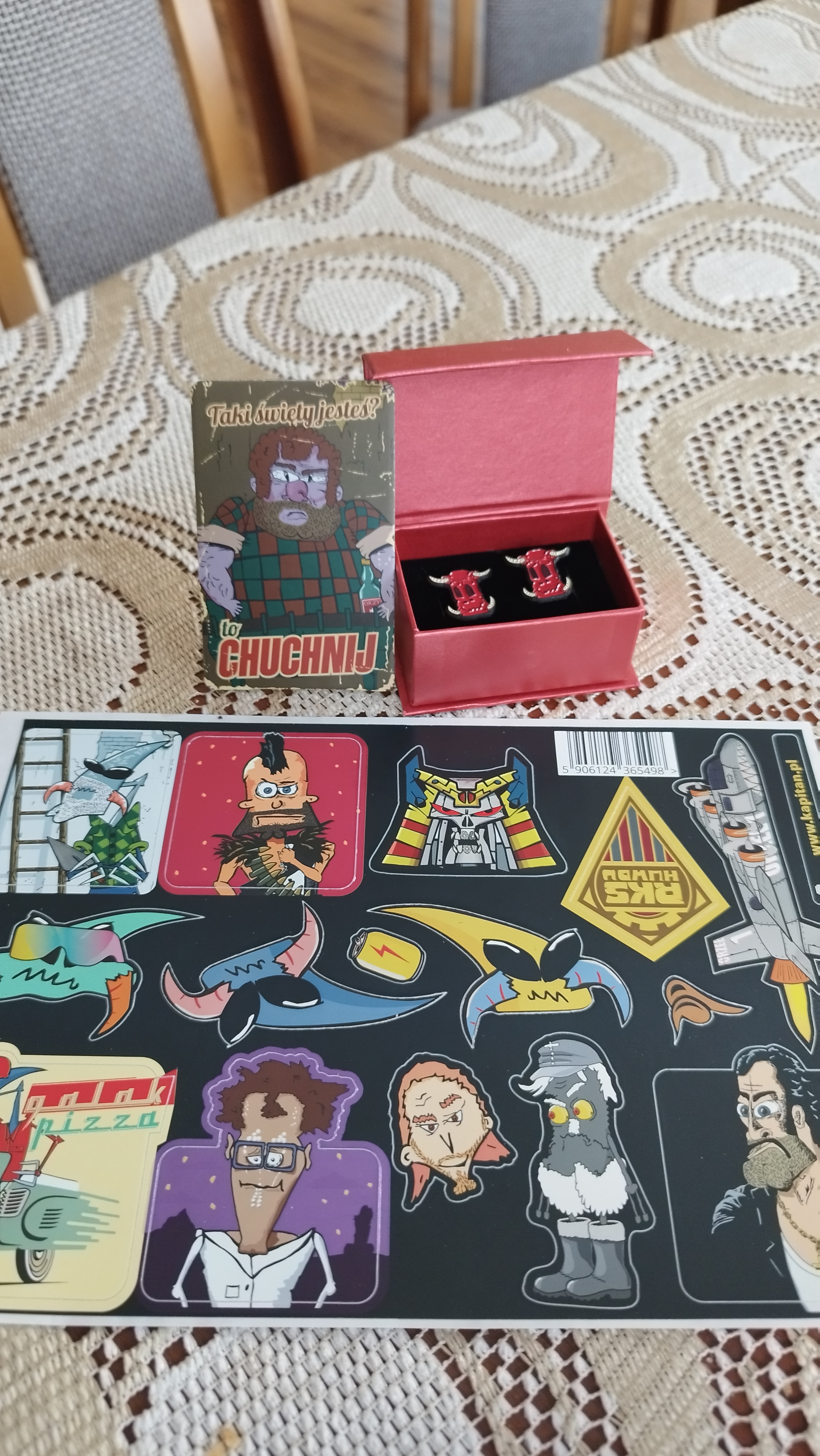 Egzorcysta | Spinki do mankietów – Domino