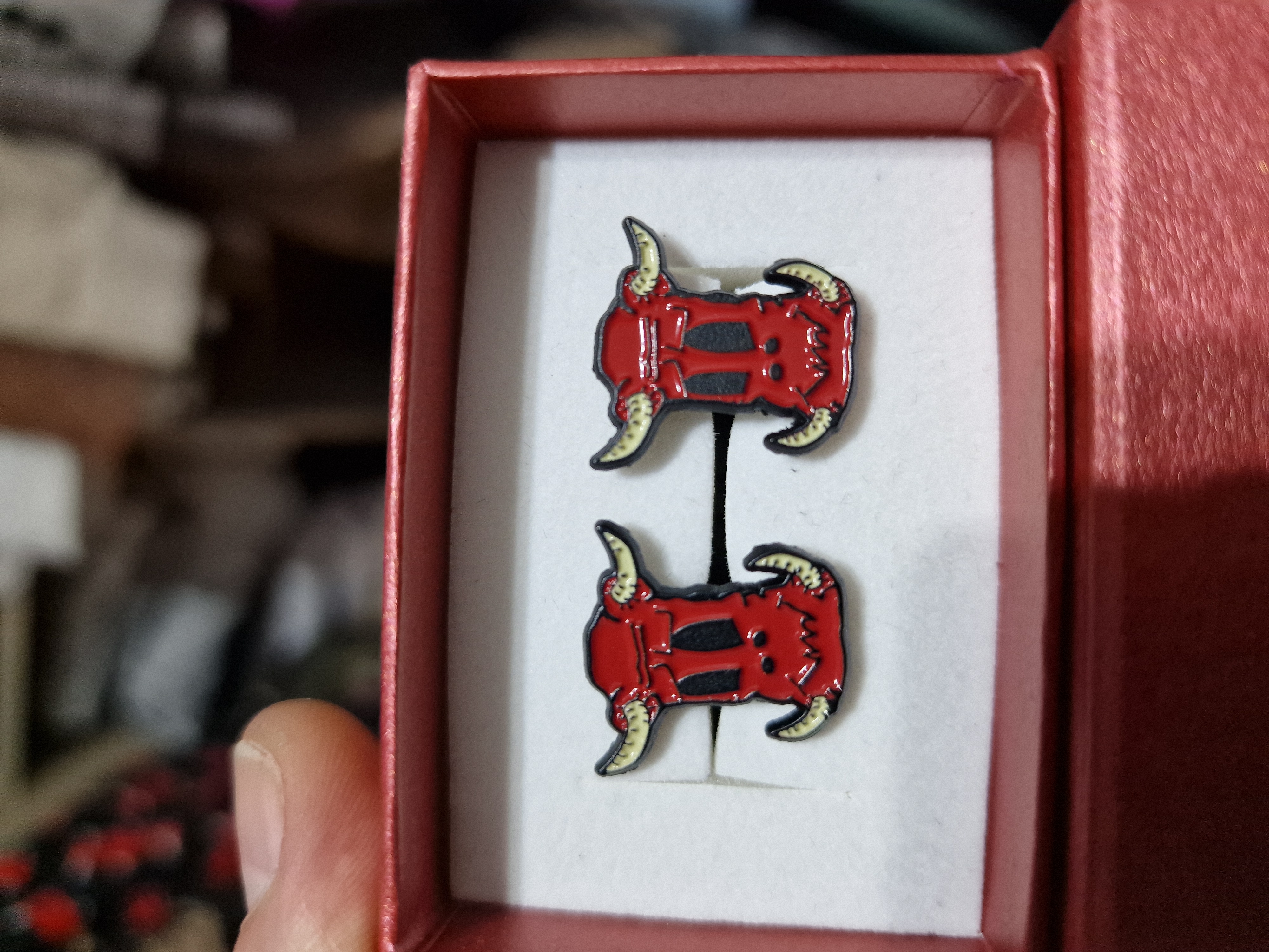 Egzorcysta | Spinki do mankietów – Domino