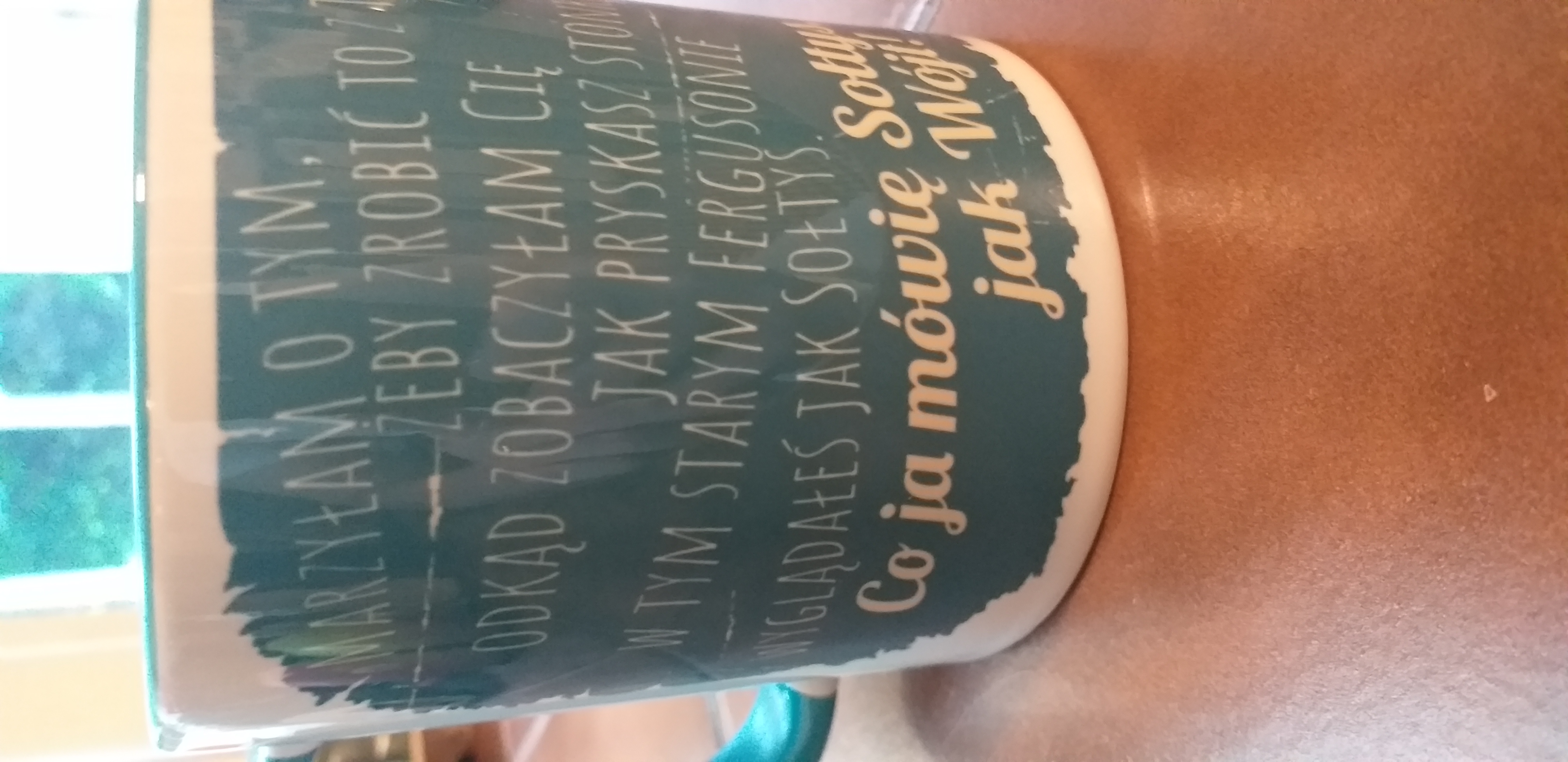 Zestaw kubek i skarpetki – W tym starym Fergusonie, wyglądałeś jak wójt