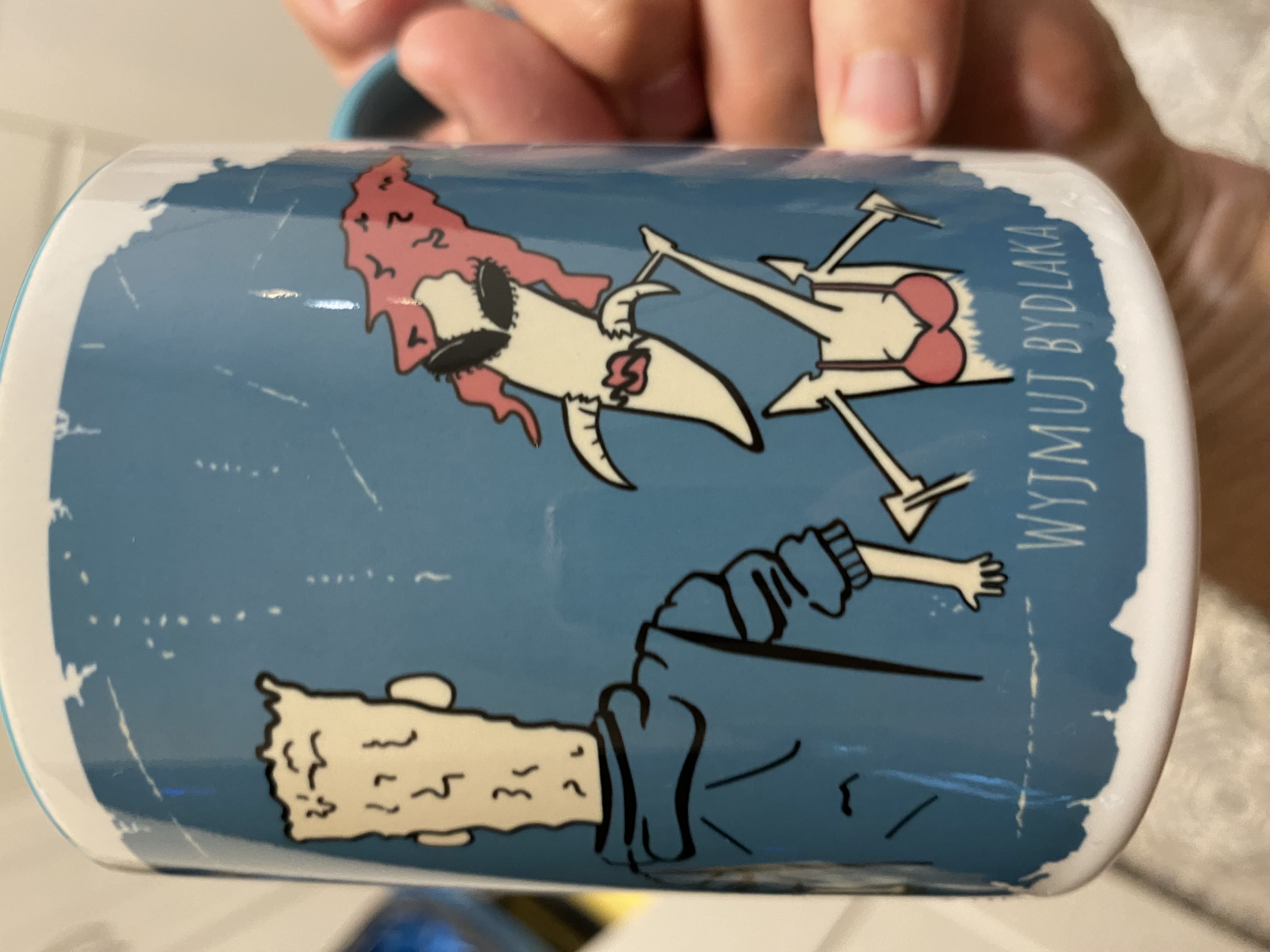 Zestaw kubek i skarpetki – W tym starym Fergusonie, wyglądałeś jak wójt