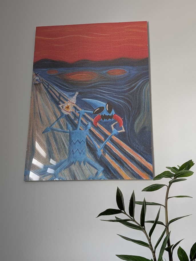 Puzzle 500/1000 elementów - Krzyk wódy