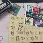 Egzorcysta | błyszczące wlepki na wypasie | cały arkusz