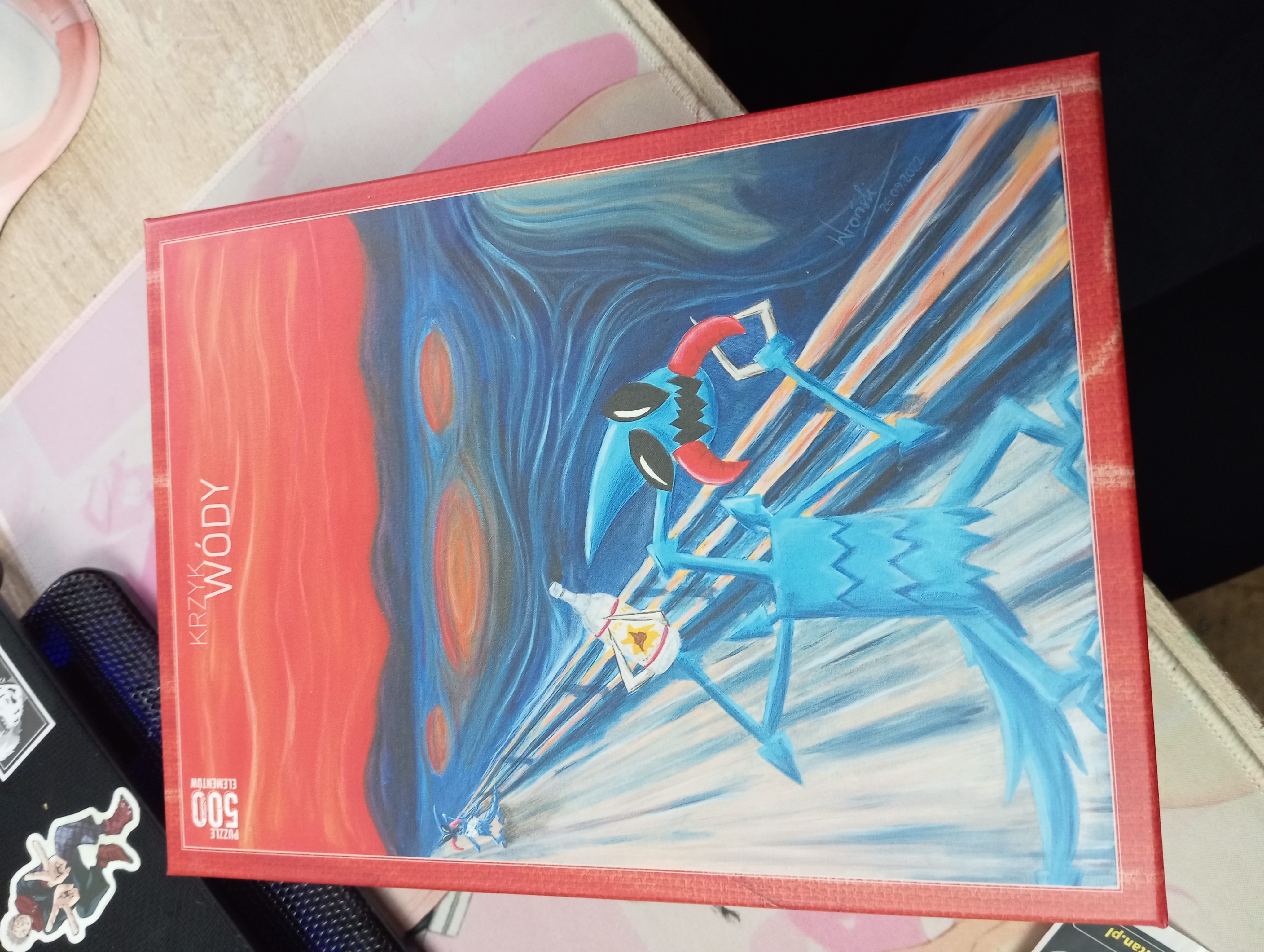 Puzzle 500/1000 elementów - Krzyk wódy