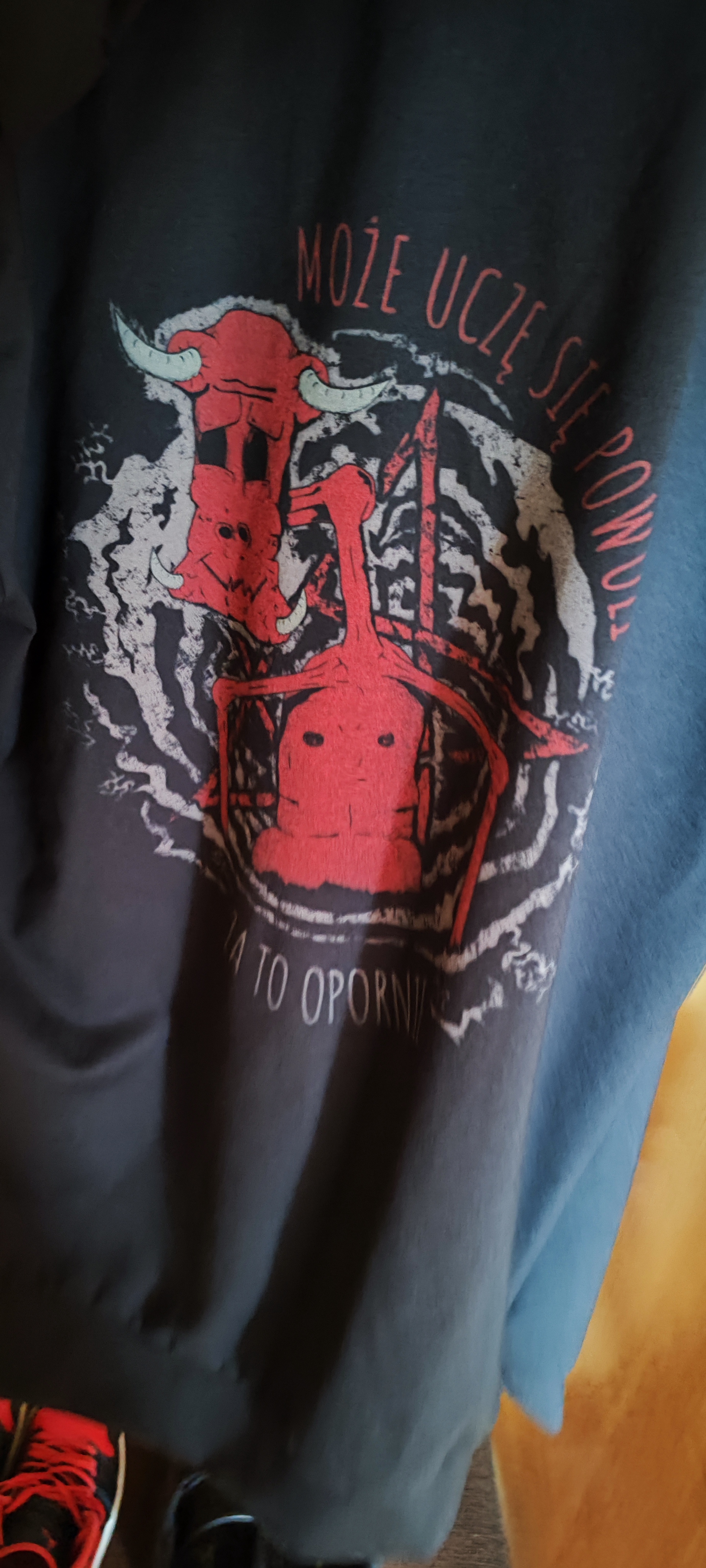 Egzorcysta - Bluza z kapturem | Domino | Uczę się powoli, za to opornie