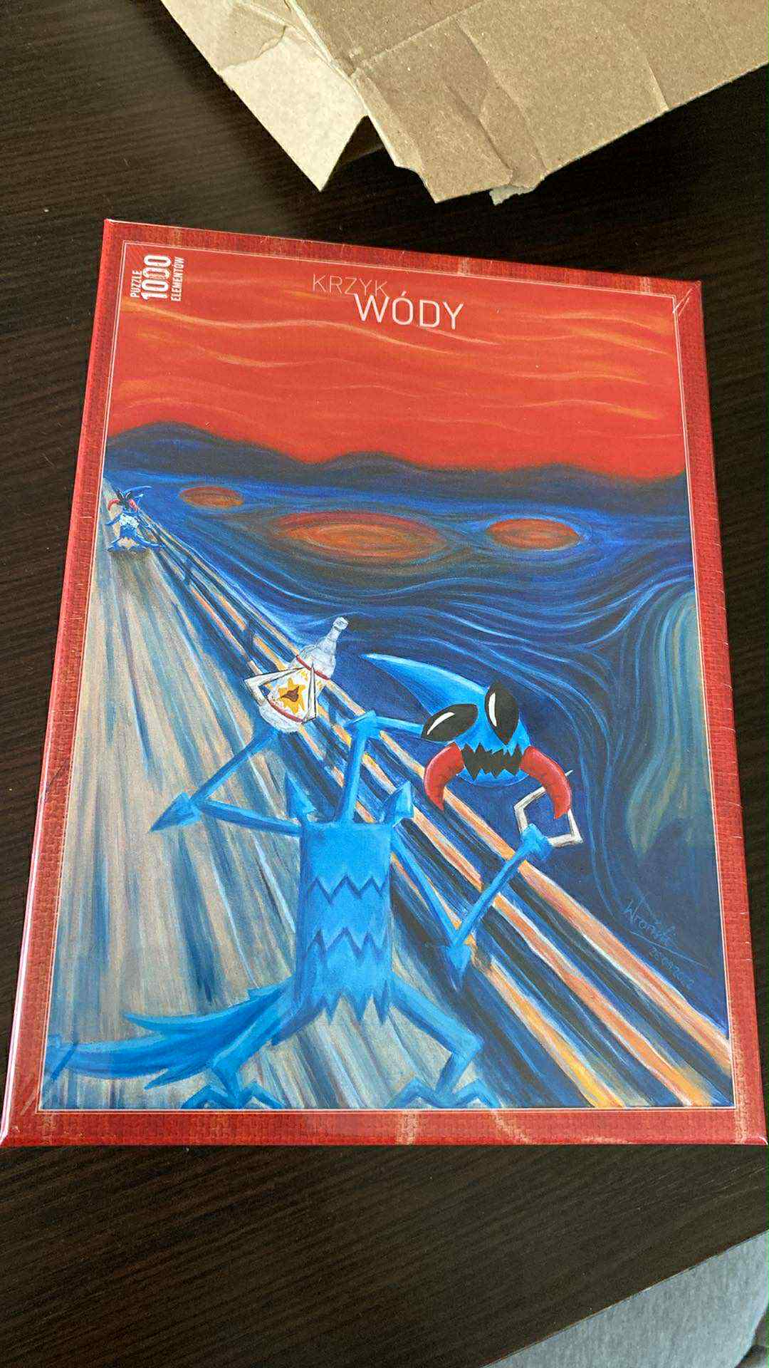 Puzzle 500/1000 elementów - Krzyk wódy
