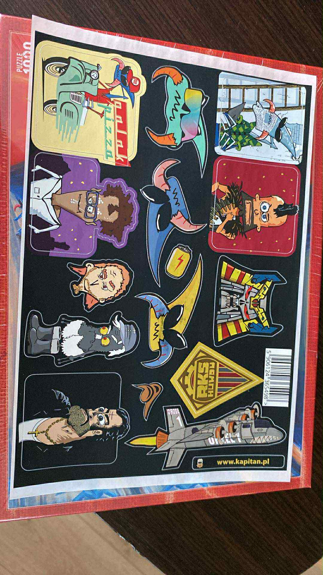 Puzzle 500/1000 elementów - Krzyk wódy