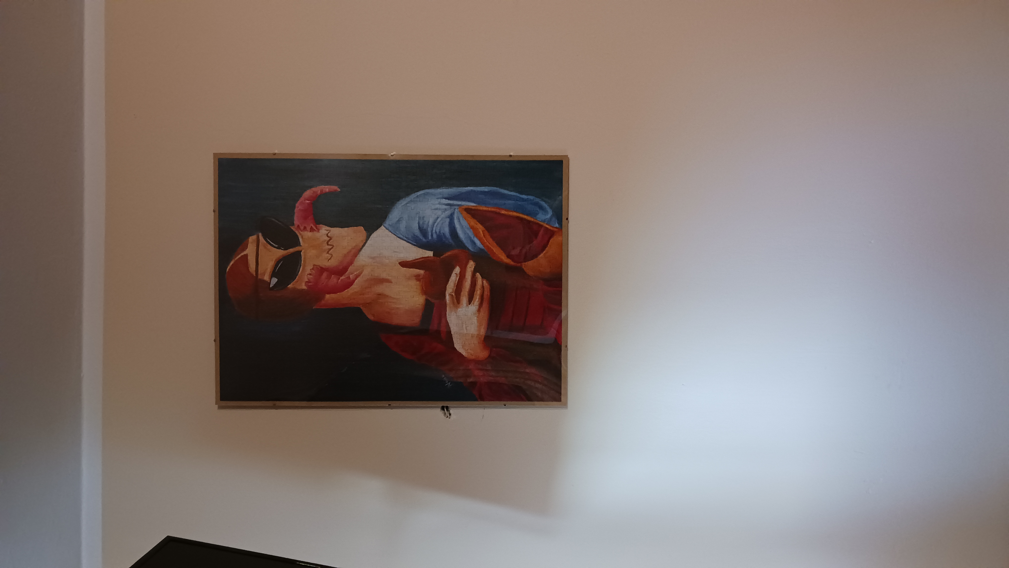 Puzzle 1000 elementów – Signora con la merda