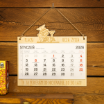 Kalendarz 2026 – Jachaś – Placki uczą życia