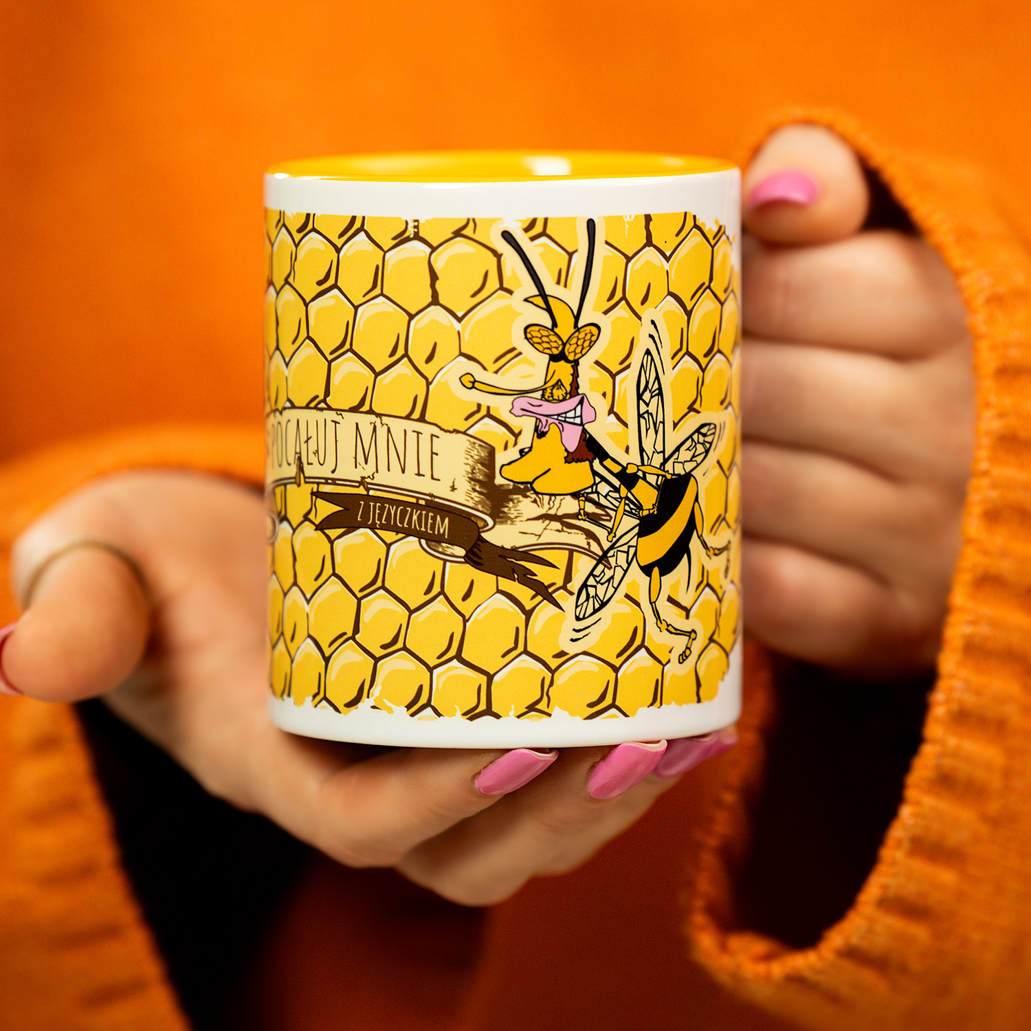 Kubek Walentynkowy – Pocałuj mnie - Image 2