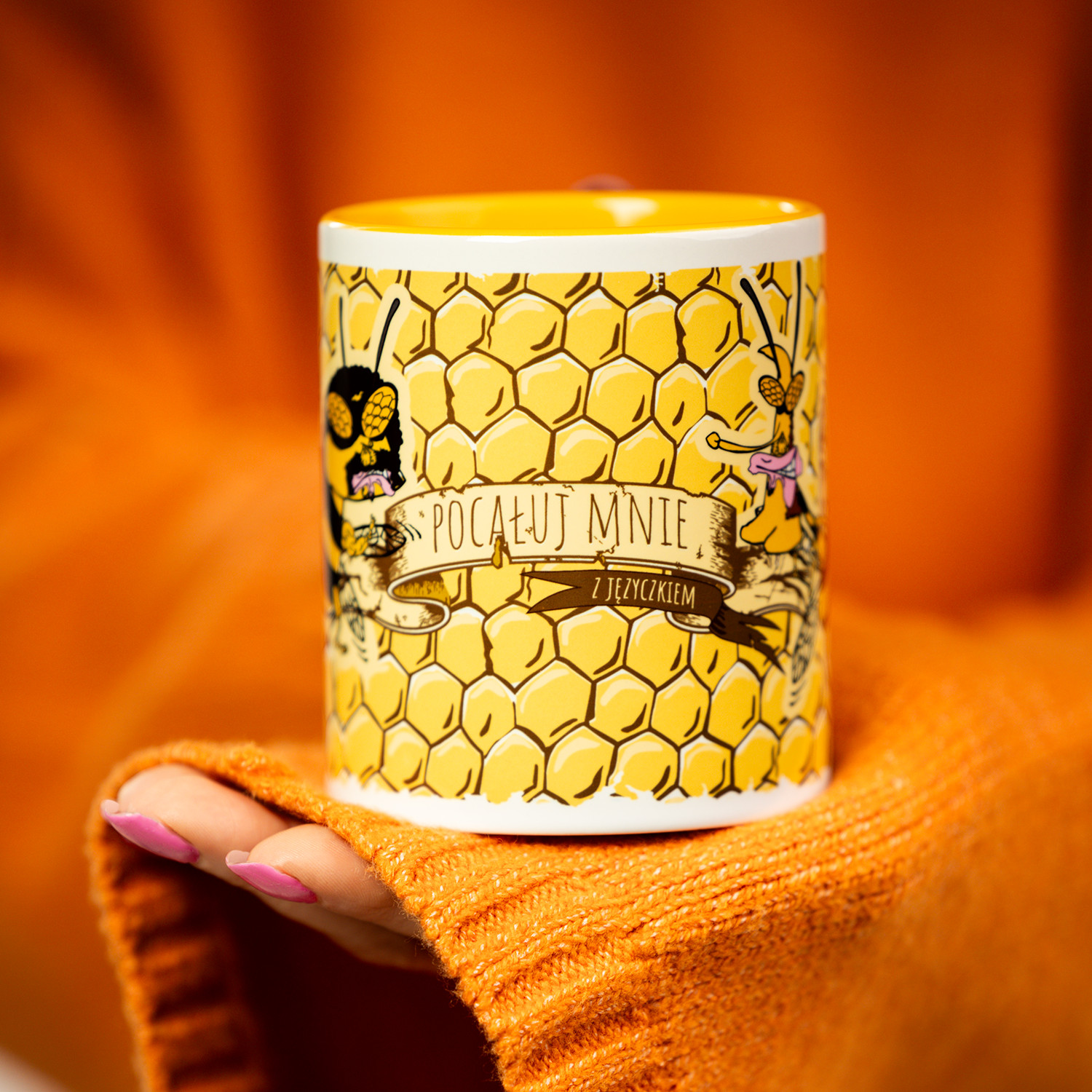 Kubek Walentynkowy – Pocałuj mnie - Image 3