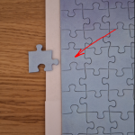 Puzzle – Egzorcysta – American Gothic – koniec amunicji - plus extra magnes.